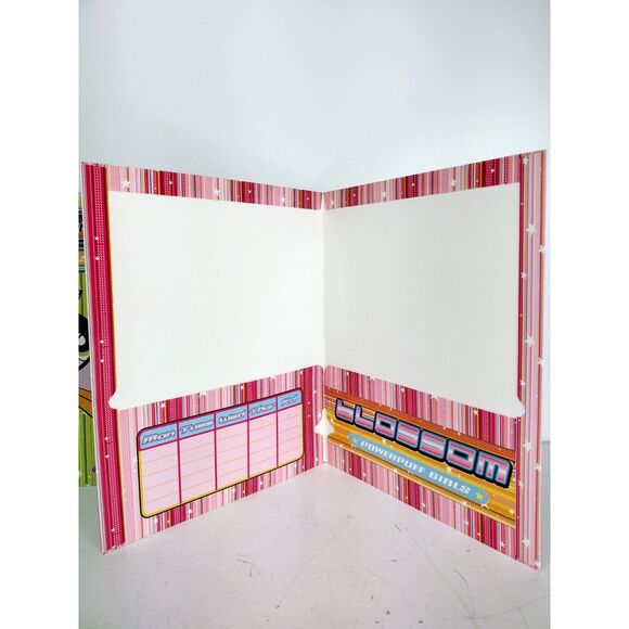 Y2K Powerpuff Girls Blossom Buttercup Bubbles 3 Ring Binder Folder Lot of 4 - Picture 12 of 12
